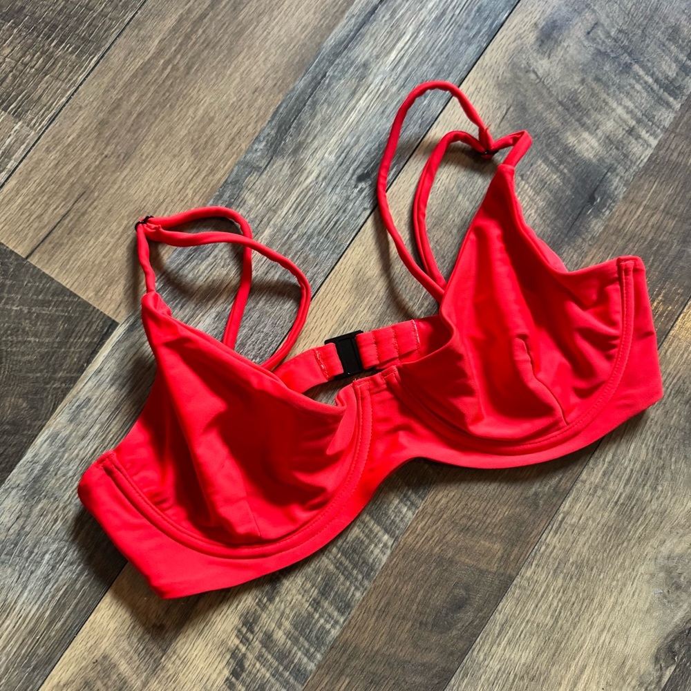 Blackbough Vibrant Red Bikini Top